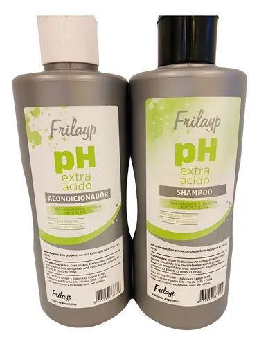 Shampoo+acondicionador Extra Acido 970+ Baño De Crema X 1kg