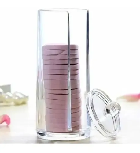 Organizador Porta Algodón Wipes Maquillaje Manicuria Acrilic