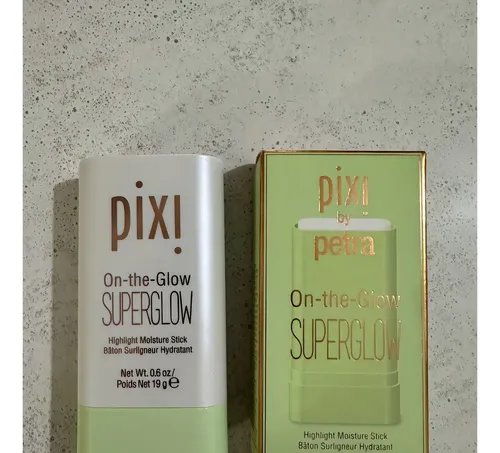 Iluminador Pixi On the Glow Super Glow Ice Pearl Barra 12 Horas