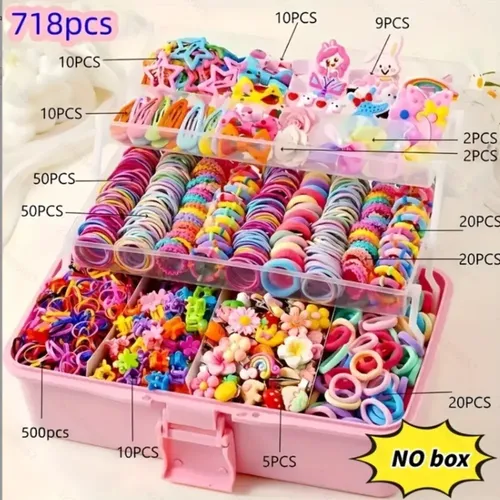 010 718 Mini Ligas Elásticas For Cabello Dama Accesorios