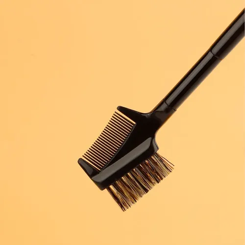 1 Peine Reutilizable Doble Punta Para Cejas Y Pestañas