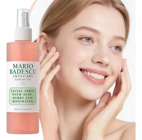 Badescu Ner Rose Herbal, Una Bruma Facial Nutritiva De Aloe