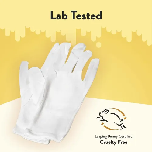 Guantes Algodón Blanco Para Eczema Reutilizables 24 Pares