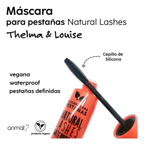 Máscara Pestañas Waterproof Negro Vegana Thelma & Louise Cruelty Free