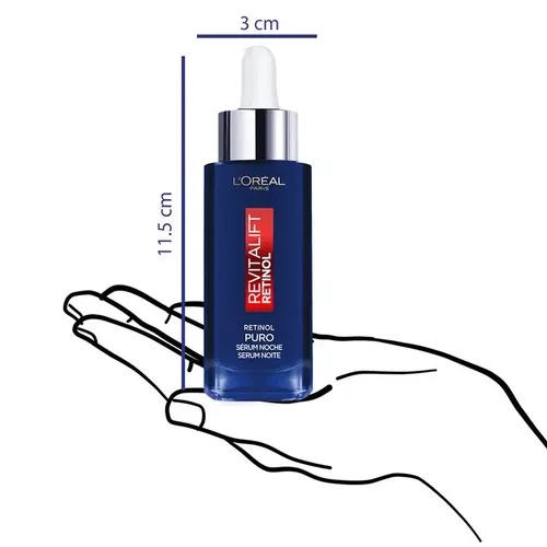 Sérum Facial nocturno Revitalift Con Retinol Puro Antirrugas Com 30ml L’Oréal