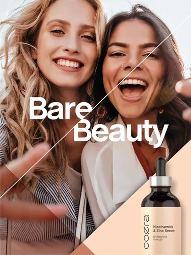 Suero Facial Coera con Niacinamida y Zinc de 118 ml para Día y Noche