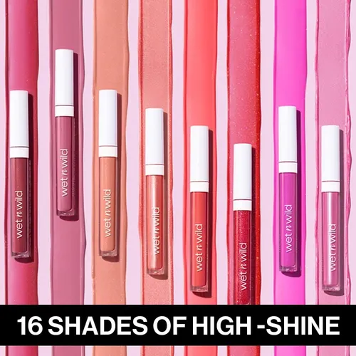 Brillo De Labios Wet N Wild Con Fórmula De Alto Brillo Para