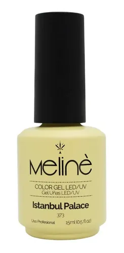 Meline Esmaltes X6 Gel On-off Color Semipermanente Uñas 3c