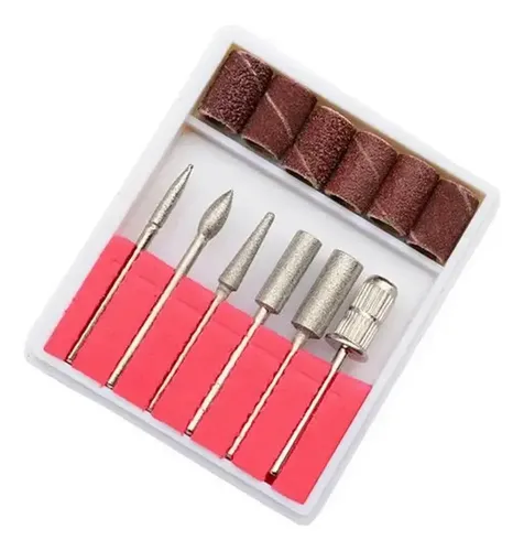 Kit Fresas Repuesto Para Torno Uñas Manicura Pedicura