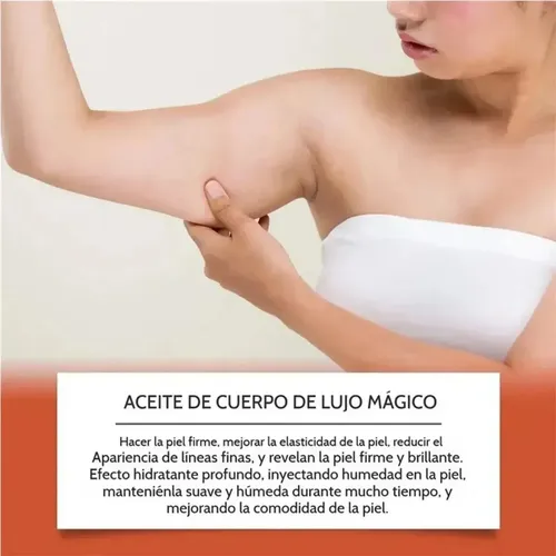 Óleo Corporal Hg Magic Luxury 300 Ml Para Pele Firme Qh 4310961871745