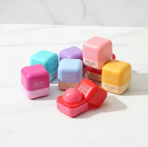 Bálsamo Labial Hidratante Skora Unidad Frutales Colores
