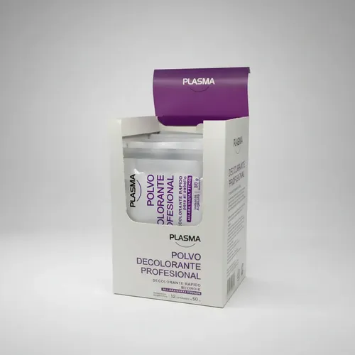 Polvo Decolorante Blondie Plasma Aclara 7 Tonos Caja 12u