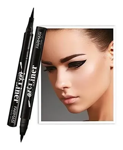 Ink Liner Farmasi, Delineador Resistente Al Agua, Negro