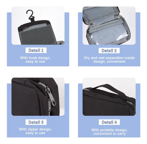 Neceser Para Colgar Maquillaje, Bolsa Organizadora Grande Pa