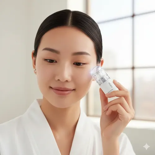 Microinfusión Microagujas Facial Antiarrugas Y Efecto Tensor