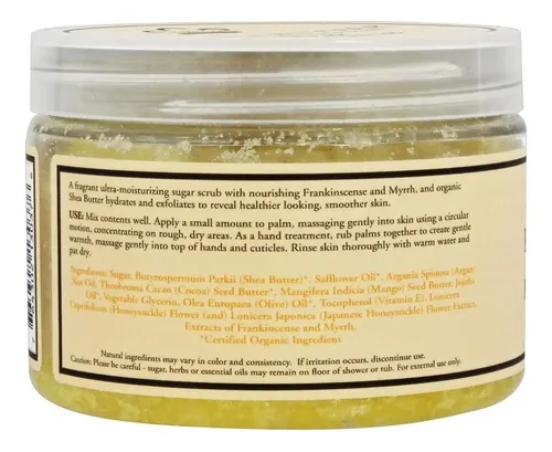 Manteca De Karité Cruda Scrub Bath Nubian Heritage Con Vitam