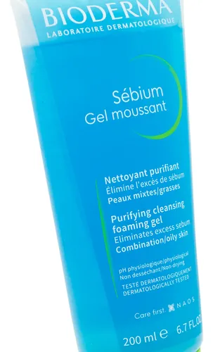 Bioderma Sebium Gel Moussant Limpieza Facial Piel 200ml