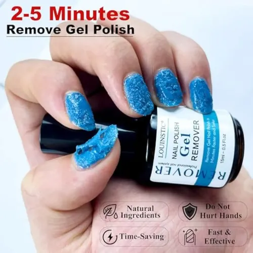 Louinstic Removedor De Esmalte De Uñas De Gel: