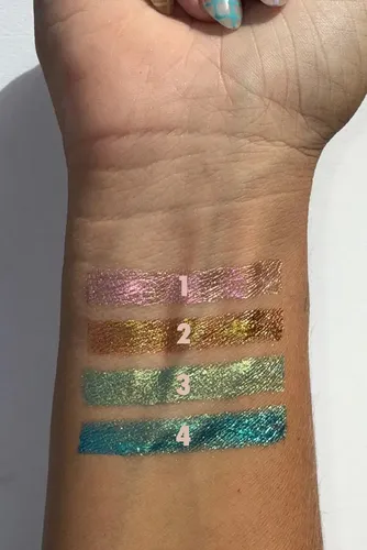 Liquid Eyeshadow Dapop-sombra Líquida Duo Cromo-seca Rápido Color 4