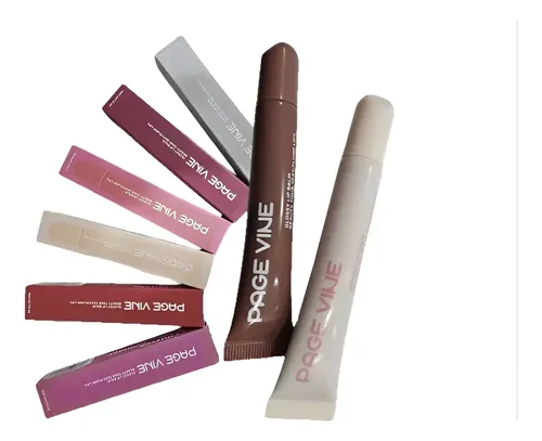 Gloss Labial Page Vine Gloss Larga Duración 8 Tonos