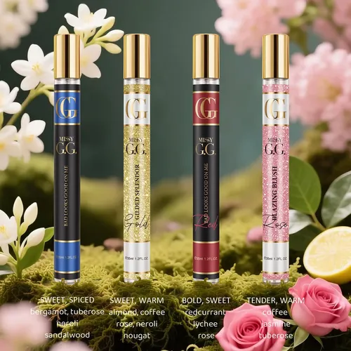Set De 4 Perfumes Ofun, 35 Ml, Para Mujer, Con Aroma Floral