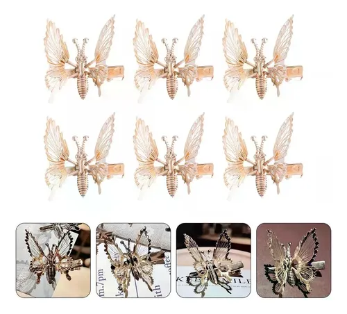 Diadeco Clips De Mariposa A Os 90