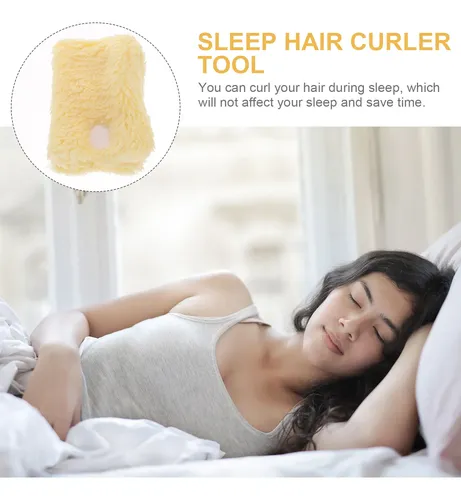 6pcs Rulos De Felpa Coral Para Cabello Sin Calor Para Dormir