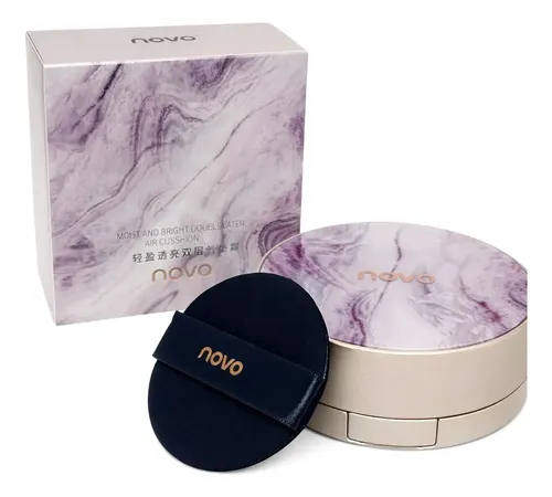 Base Cushion 2 En 1 Crema+polvo Compacto Sellador 02