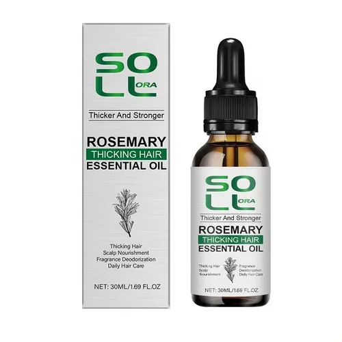 Rosemary Hair Oil With Mint & Ginger, Scalp Nourishing Care