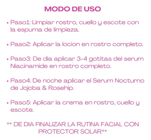 Rutina Skincare Despigmentante Piel Mixta Manchas Idraet