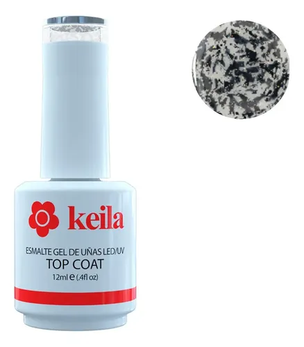 Esmalte Semipermanente Top Coat Diamond Keila con Brillo Extremo