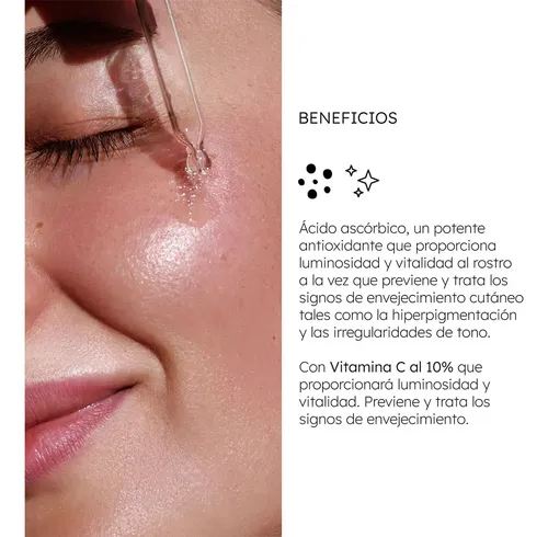 Sérum Vitamina C 10% Alchemy Vitamins Antiedad Antiarrugas Rostro 30ml