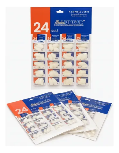 Blister X 576 Uni Tips Comun Cherrycoco Manicuria Nails