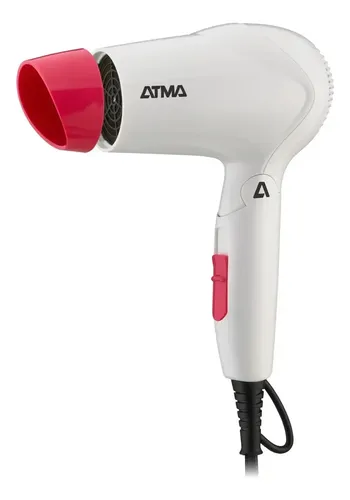 Secador De Pelo Atma Sp8905p Bi-volt 1200w Plegable 2 Vel