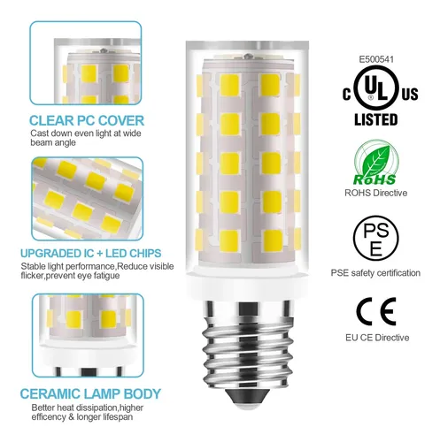 Bombillas Led Yucclim De 20 W De Repuesto Para Espejo De Maq