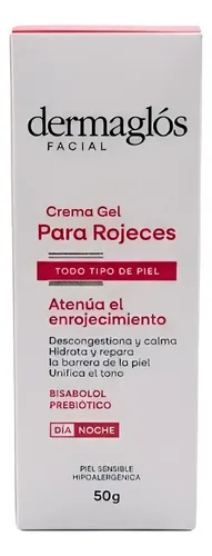 Dermaglos Crema Gel Para Rojeces Día/noche X50ml