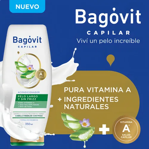 Bagovit Acondicionador Pelo Largo Y Sin Frizz 350 Ml
