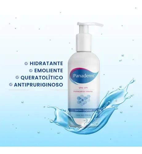 Panaderm Loción Corporal 500ml Humectación Intensa Urea 10%