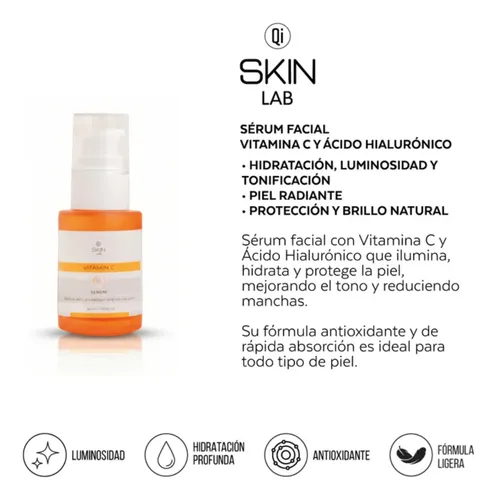 Skin Lab Vitamin C Serum Iluminador Antioxidante X 30 Ml