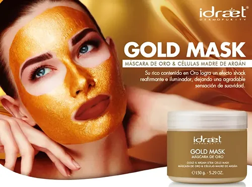 Mascarilla Antiage Oro Y Celulas Madres De Argan Idraet Pote