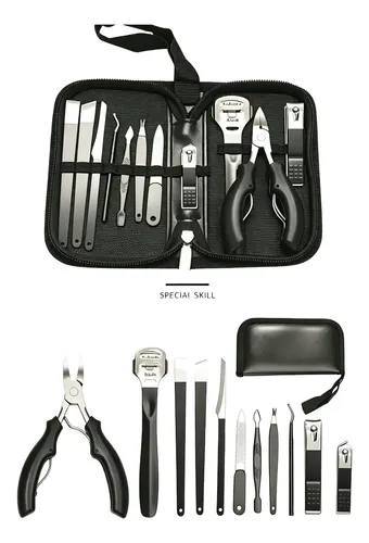Pedicure Set De Manicure Profesional Cortar Uñas Encarnadas