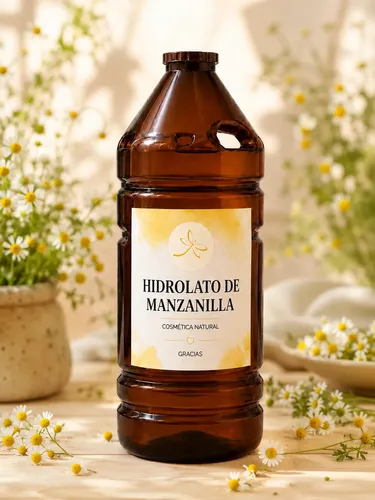 Agua,hidrolato Manzanilla 250 Ml Uso Cosmético Tonico Facial