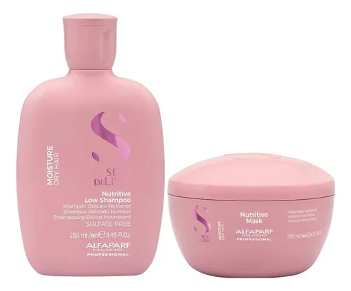 Shampoo Mascara Nutritiva Pelo Seco Semi Di Lino Alfaparf