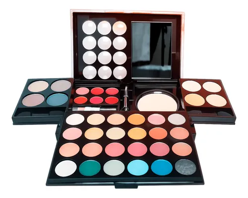 Set Maquillaje Completo 39 Colores Paleta De Sombras