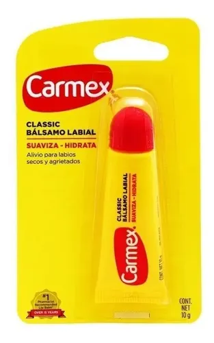 Carmex Bálsamo Labial Classic, Tubo 10 G, Original
