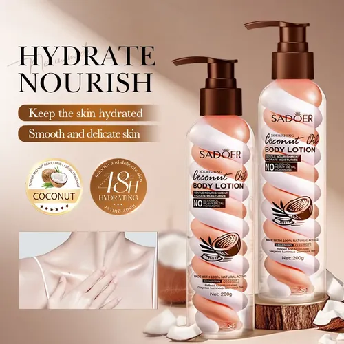 Loción Corporal Nutritiva De Malvavisco Y Aceite De Coco Shangduo Moisturizing Lotion 200g (for Export Sales Only)