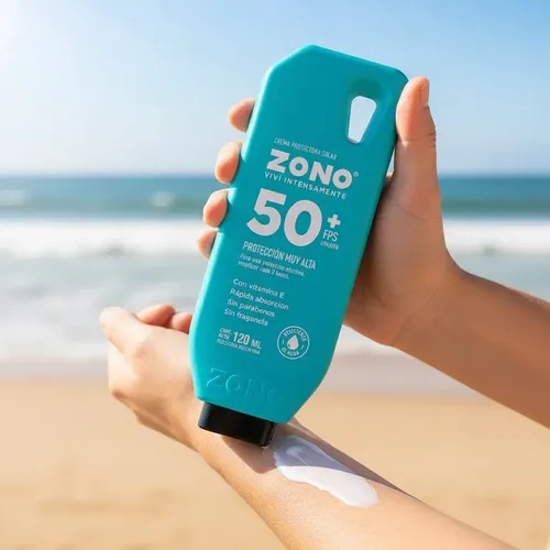 Protector Solar Zono 50fps Vit. E Proteccion Muy Alta 120ml
