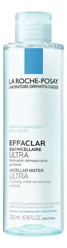 La Roche-posay Effaclar Solución Ultra – Agua Micelar 200ml