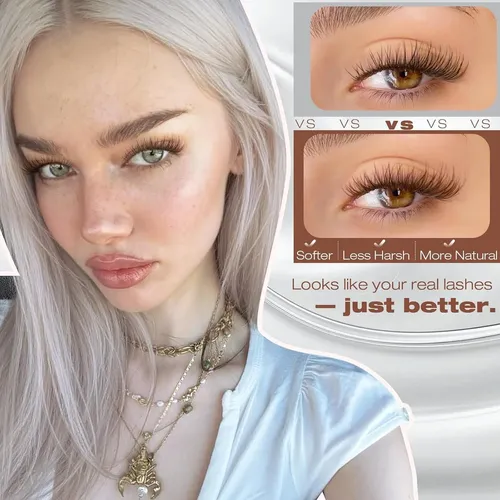 Pestañas En Racimos Yawamica Brown Lash Clusters Velour