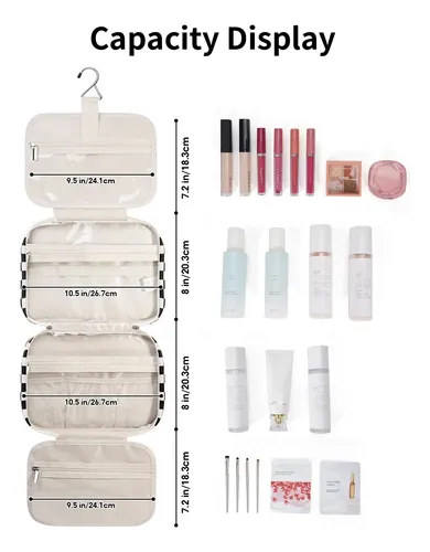 Neceser Narwey Colgante Para Mujer, Maquillaje De Viaje, Neg